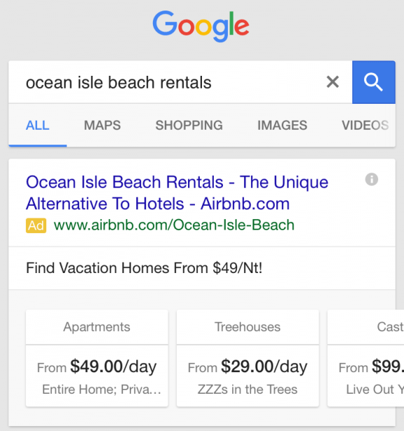 Dijital reklam adwords tipi