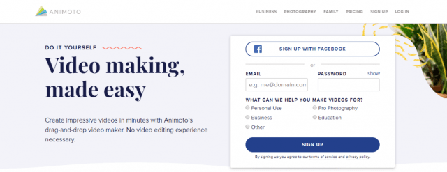 animoto sosyal medya aracı