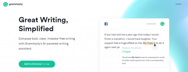 grammarly sosyal medya aracı