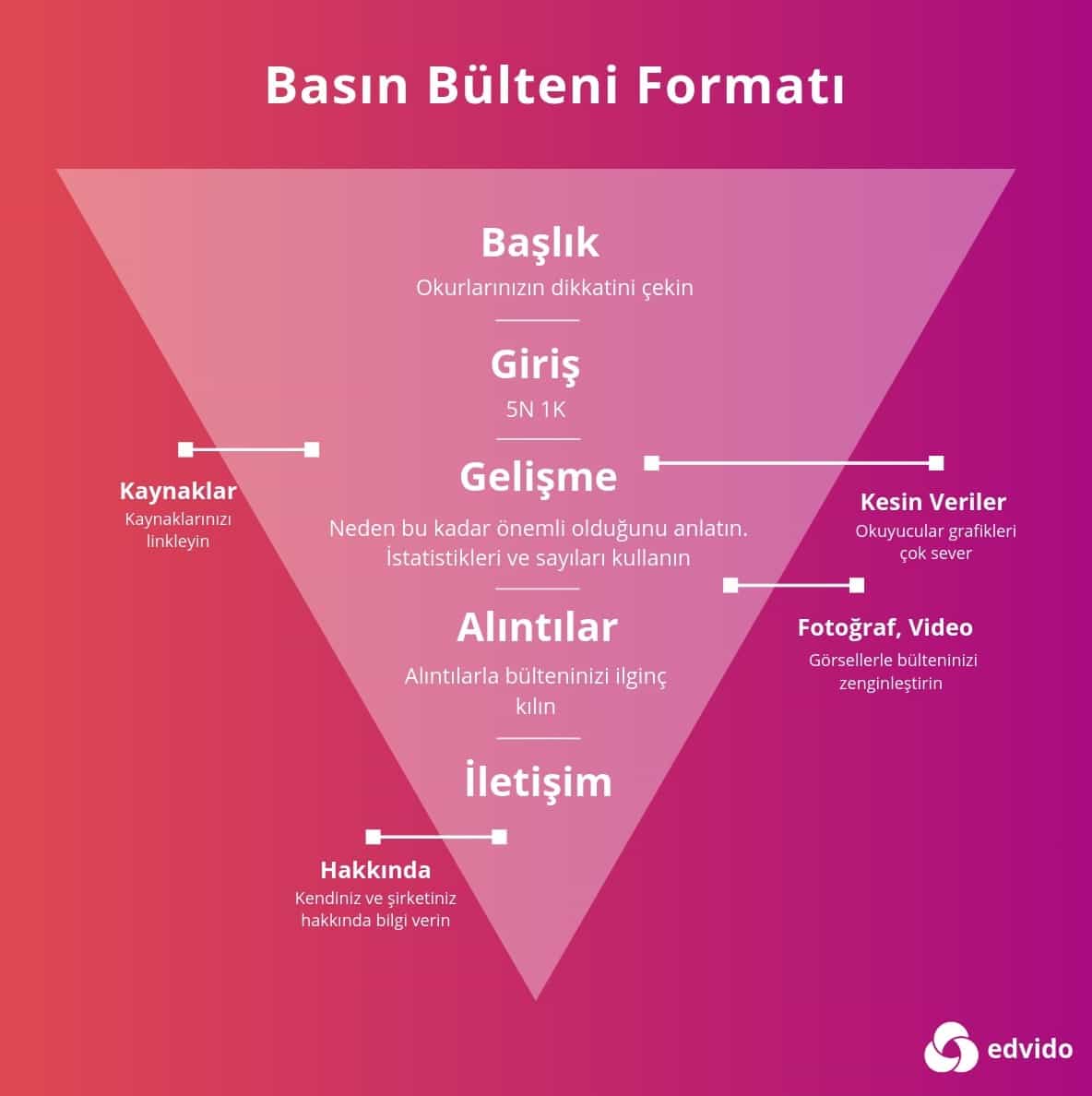 Basın bülteni hazırlama, basın bülteni formatı